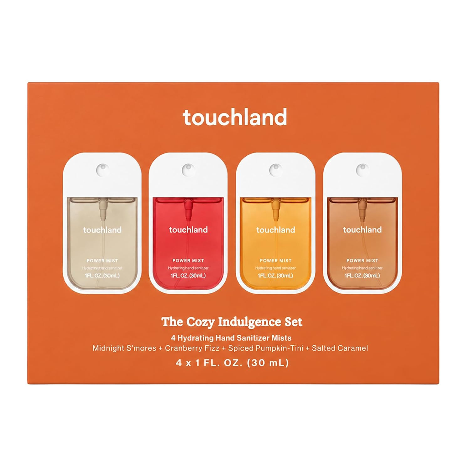 Touchland Special Edition Cozy Indulgence Hand Sanitizer Spray Gift Set | Amazon (US)