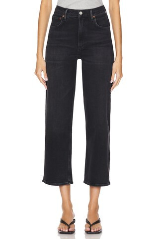 AGOLDE Ren High Rise Wide Leg in Hush from Revolve.com | Revolve Clothing (Global)