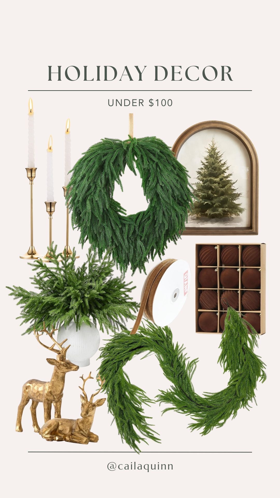 Holiday decor to bring some festive flair for under $100!

#LTKHoliday #LTKSeasonal #LTKFindsUnder100