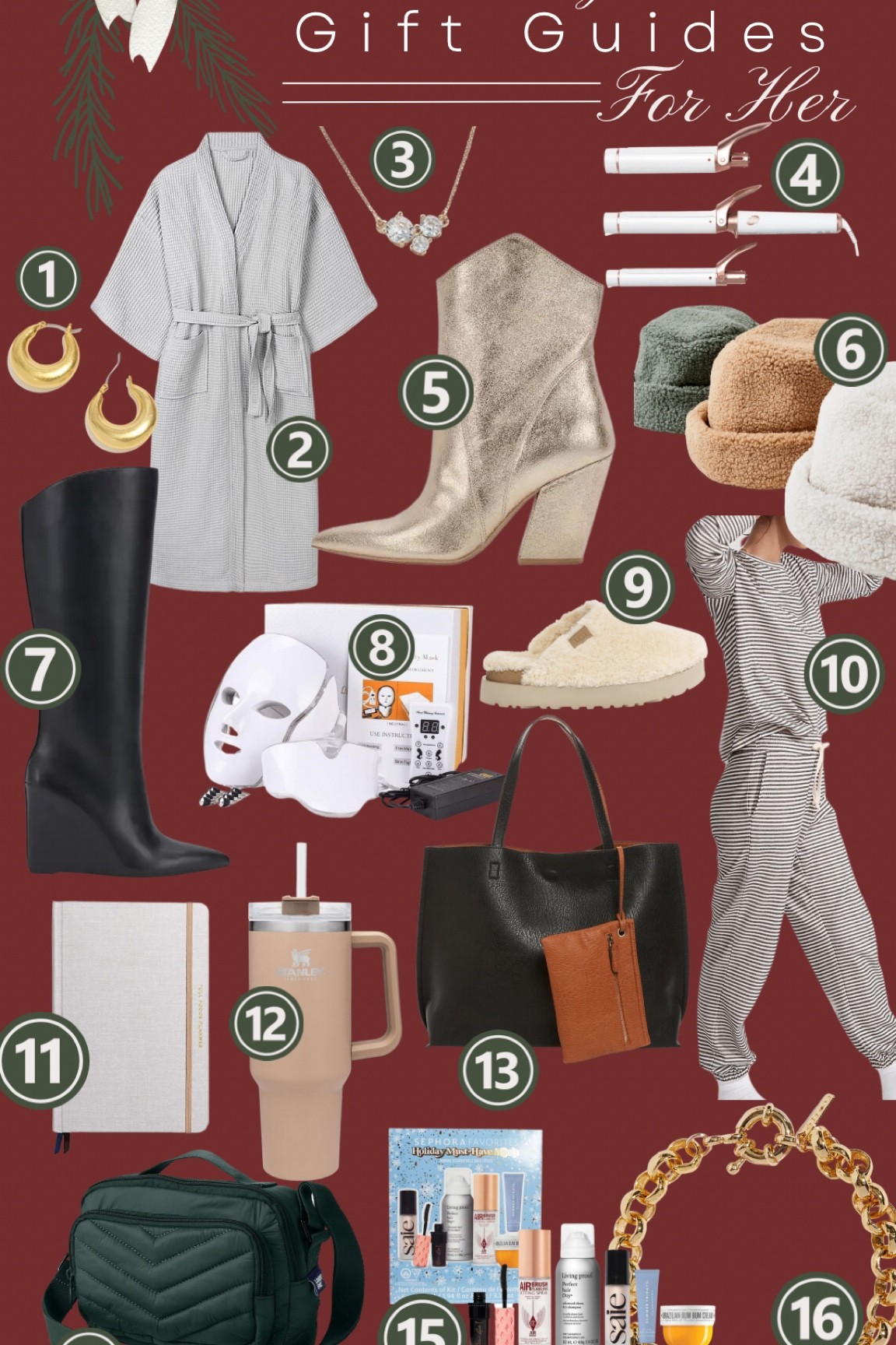 Holiday Gift Guides 2022 For Her! For the wife, girlfriend, friend, mom, or sister… this has a range of budget friendly items to luxury items. Beauty, fashion, to practical options’  

#LTKHoliday #LTKunder100 #LTKunder50