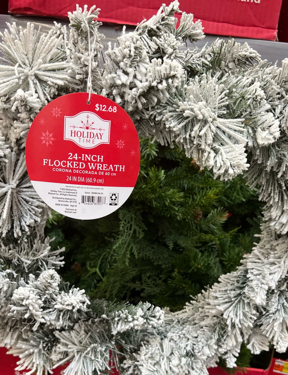 Flocked Christmas Decor! Such a cozy feel to something frosted! 

#LTKhome #LTKHoliday #LTKSeasonal