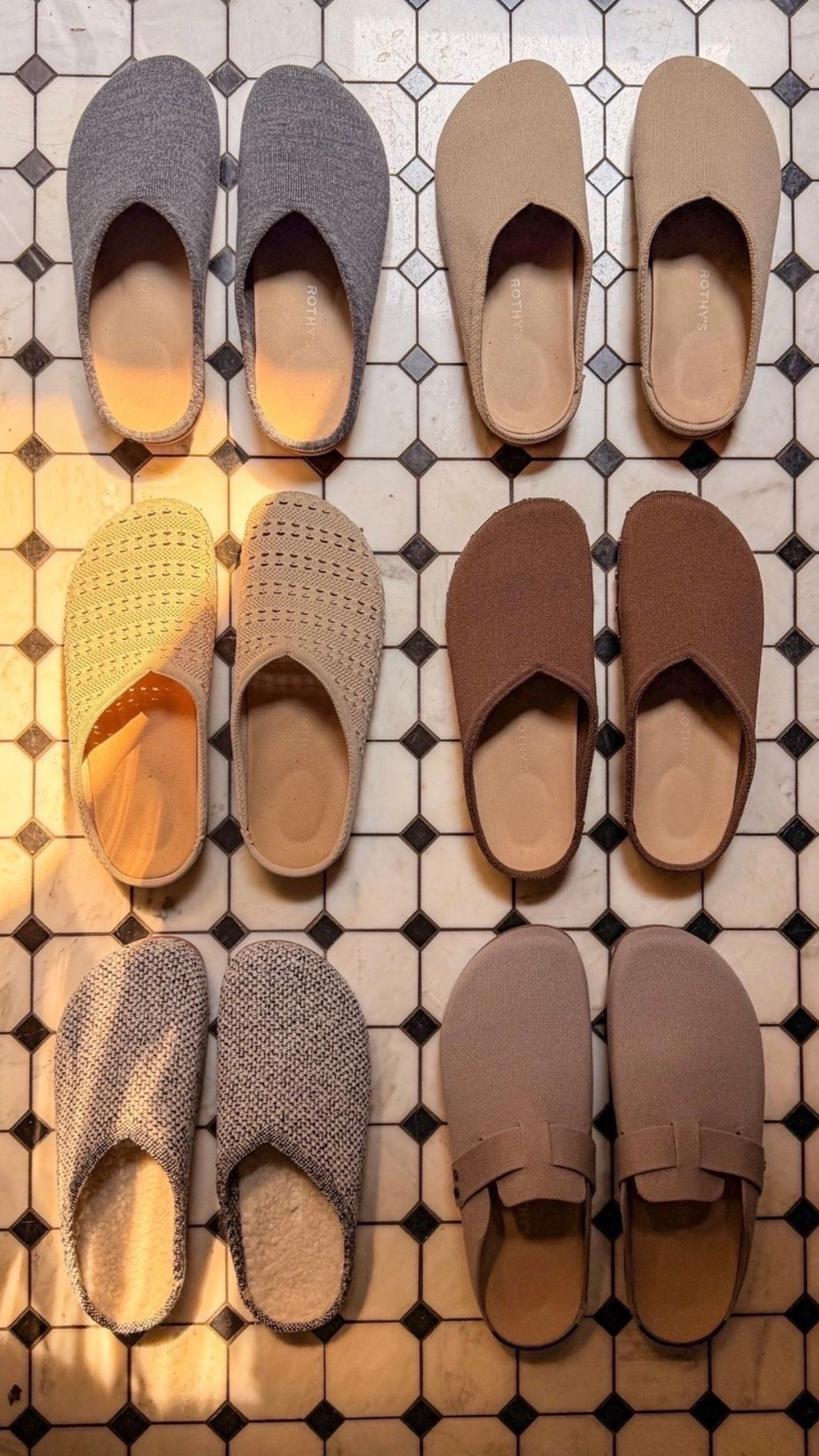 up to 25% all clogs at Rothy’s rn 🫪