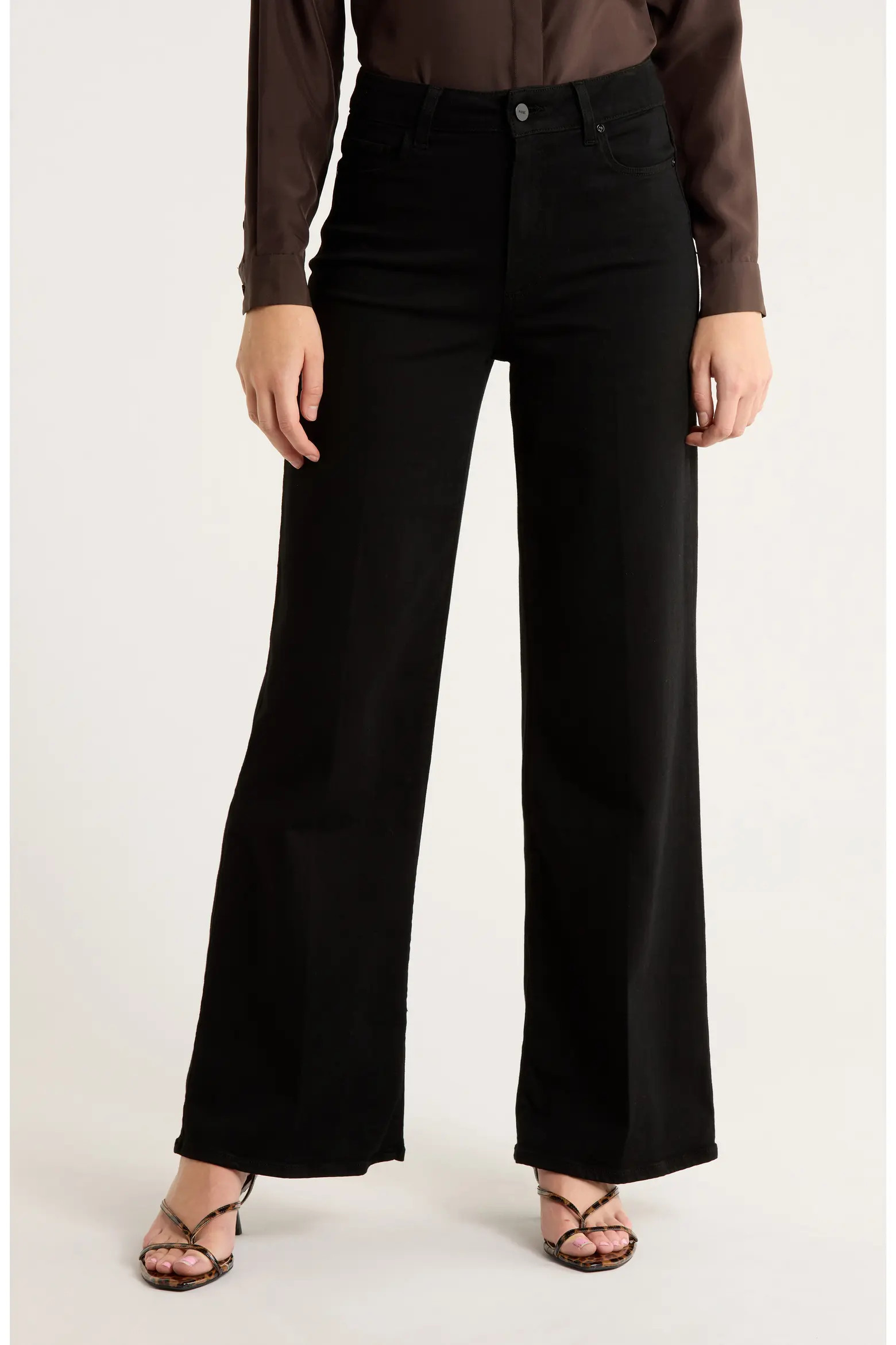 PAIGE Anessa High Waist Wide Leg Jeans (Women) | Nordstrom | Nordstrom