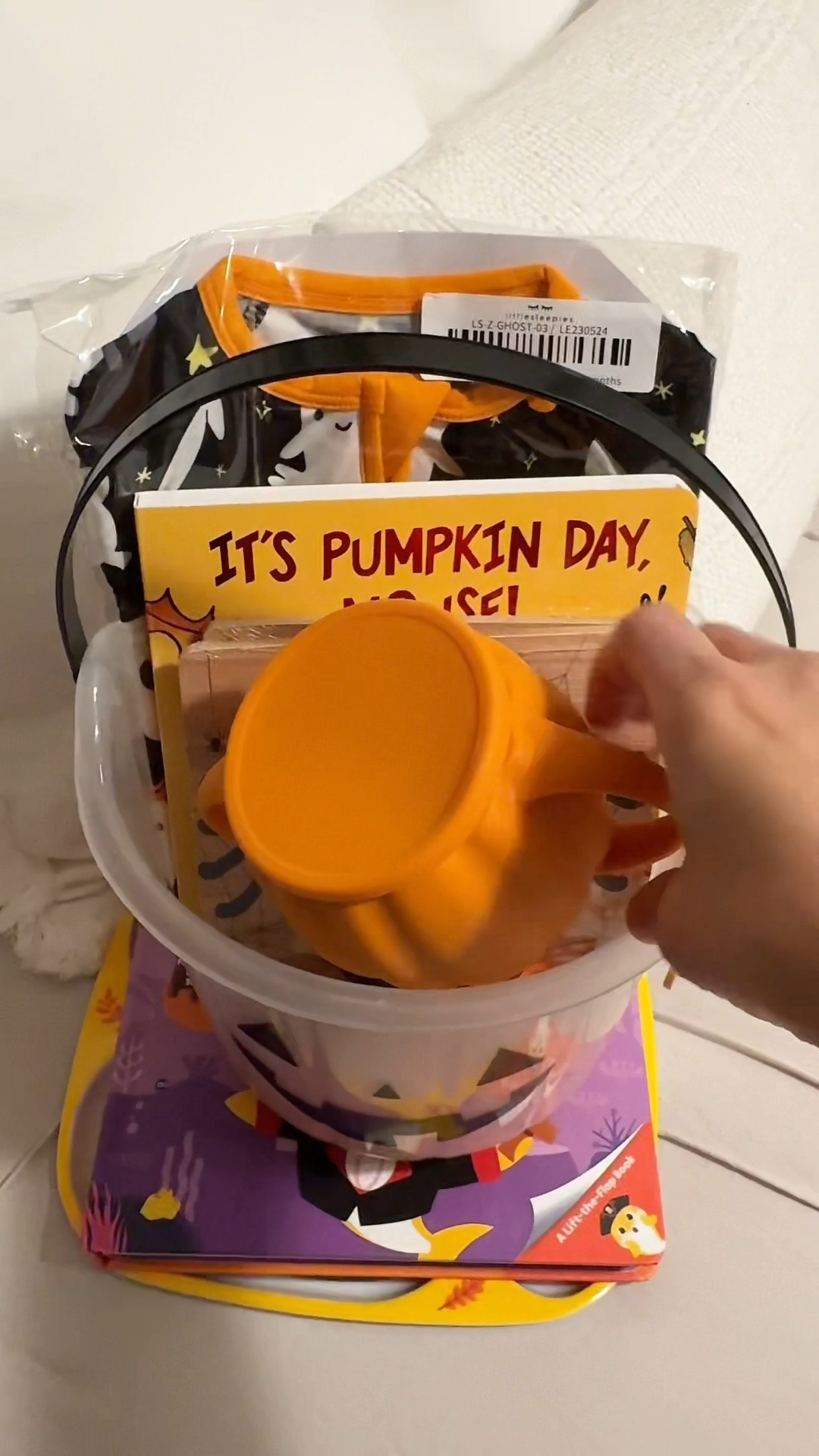 Boo basket idea for a 16 month old! 

#LTKHalloween #LTKKids #LTKSeasonal