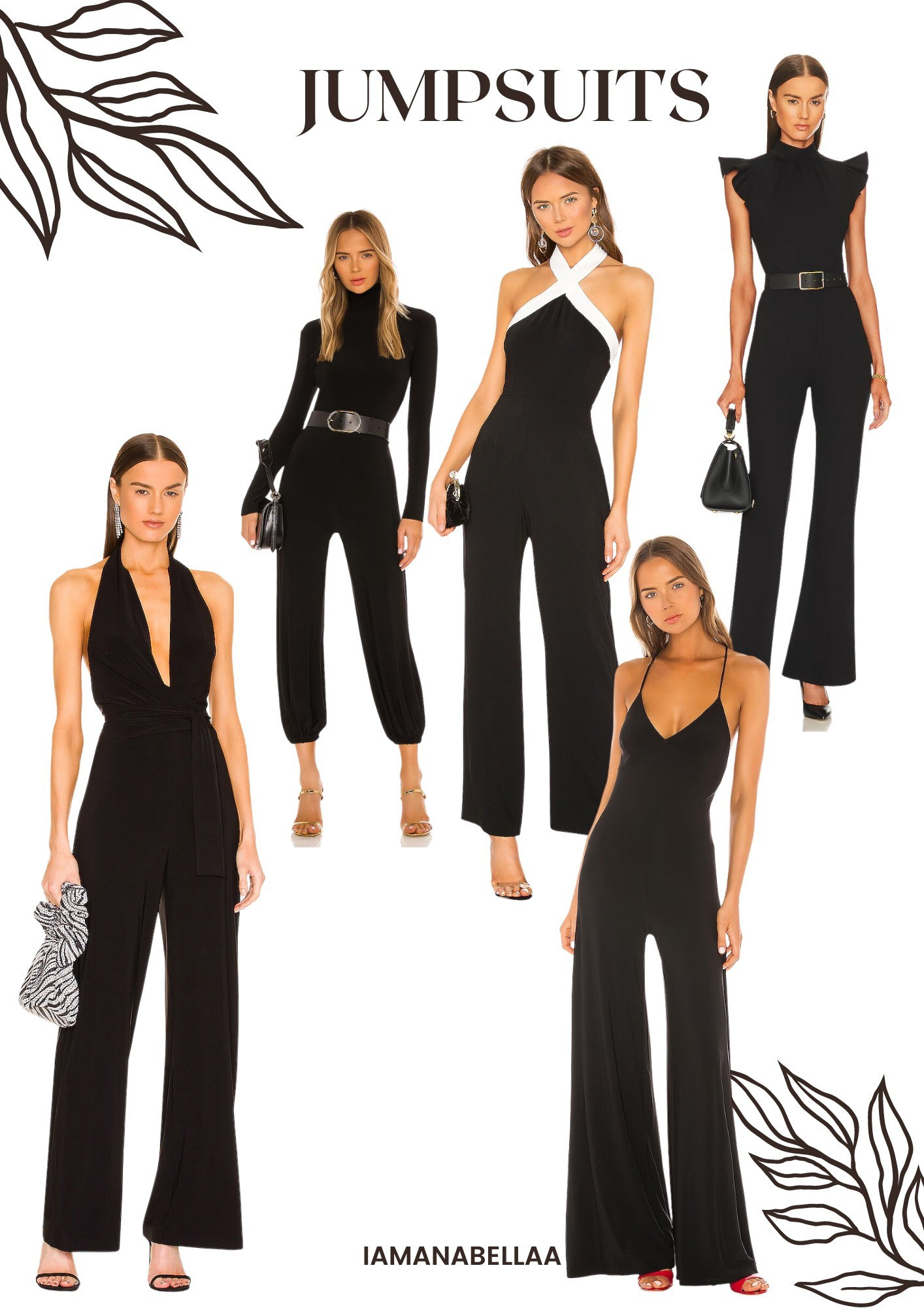 Jumpersuits 

#LTKSeasonal #LTKNYFW #LTKU