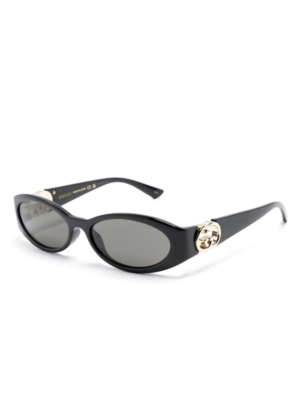 Gucci Eyewear GG1660S Hailey Sunglasses | Black | FARFETCH JO | Farfetch Global