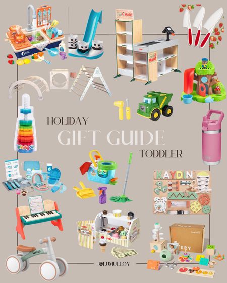 Holiday gift guide for toddlers! Gifts for toddlers, Christmas gifts toddler 

#LTKkids #LTKHoliday #LTKGiftGuide