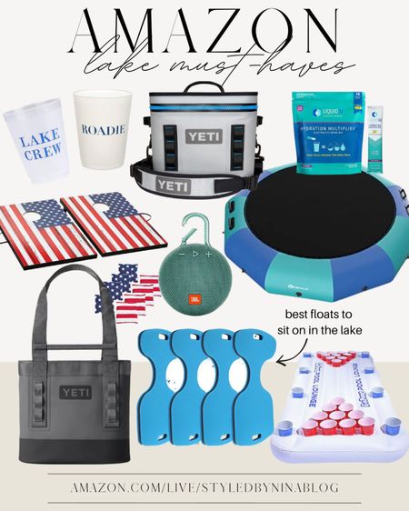 Amazon lake toys - lake house - lake trip essentials - amazon summer travel must haves - amazon Father’s Day gift guide - amazon gifts for dad - corn hole - amazon 4th of July party decor - party games - amazon pool floats lake float - cooler bags - water trampoline - lake party cups - beach house must haves 


#LTKtravel #LTKGiftGuide #LTKmens