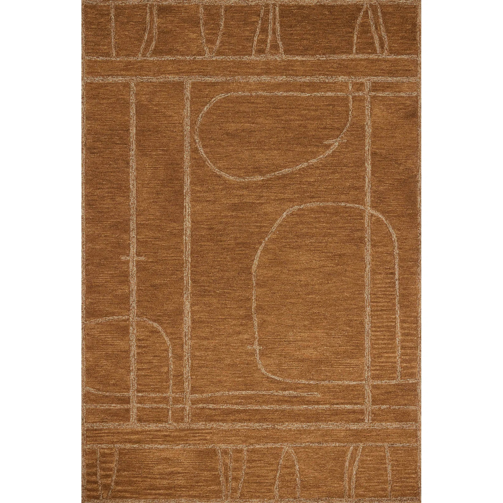 Jeremiah Brent x Loloi Barrow Clay / Natural Area Rug | Wayfair North America