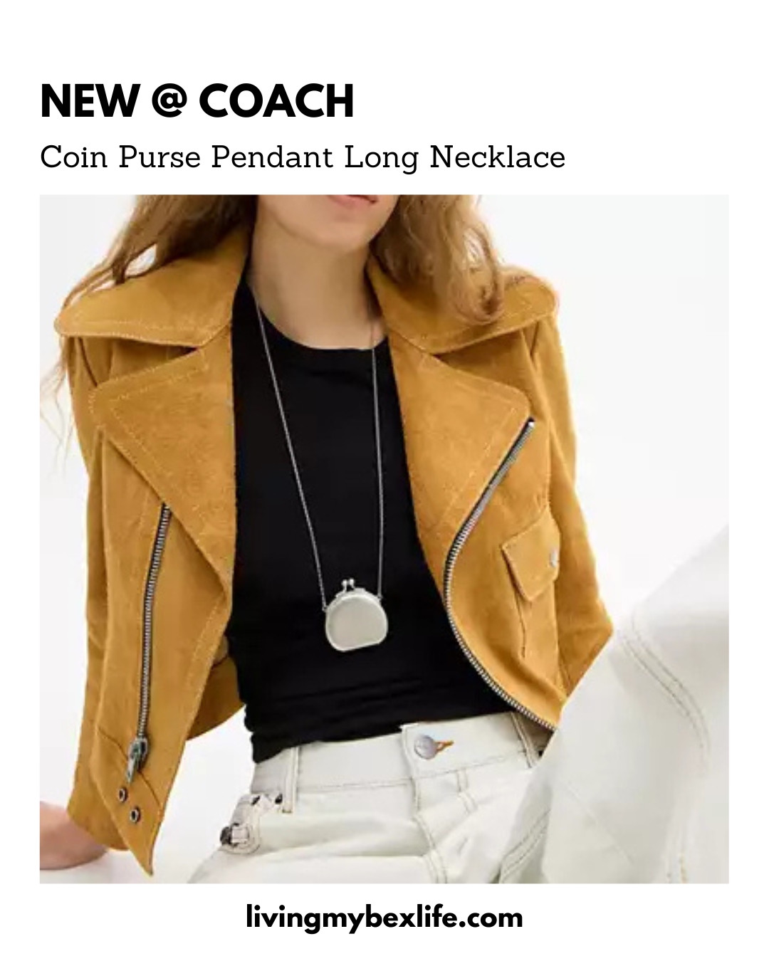  Coach Coin Purse Pendant Long Necklace | coach runway collection, coach necklace, coach purse, coin accessories, coach accessory, customize your bag  

 #LTKNYFW #LTKootd #LTKSeasonal