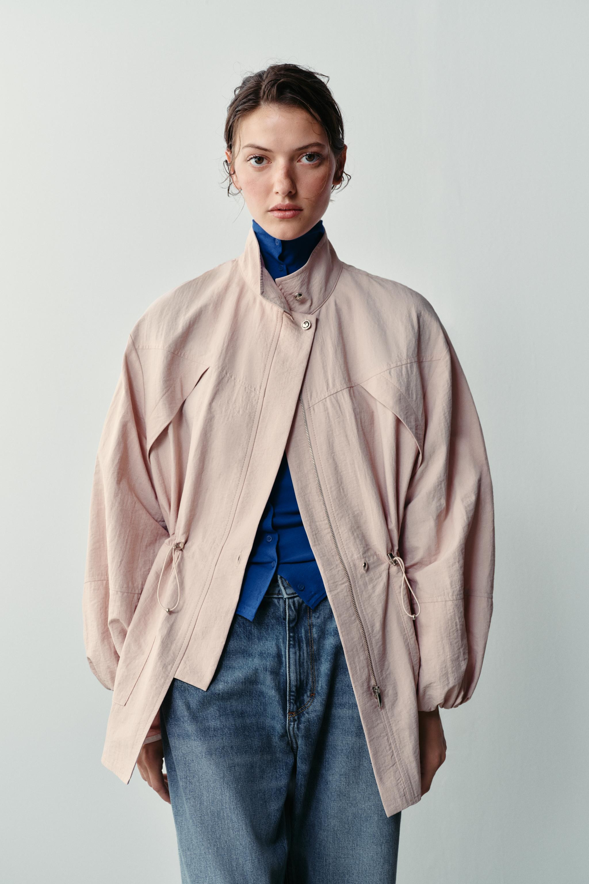 BLOUSON À COL MONTANT | Zara FR
