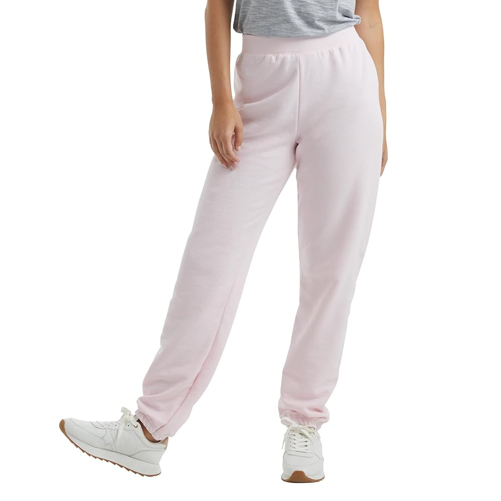 Hanes Women's Sweatpants, EcoSmart Fleece Joggers, Pocketless Cinched Leg Sweatpants for Women, 3... | Amazon (US)