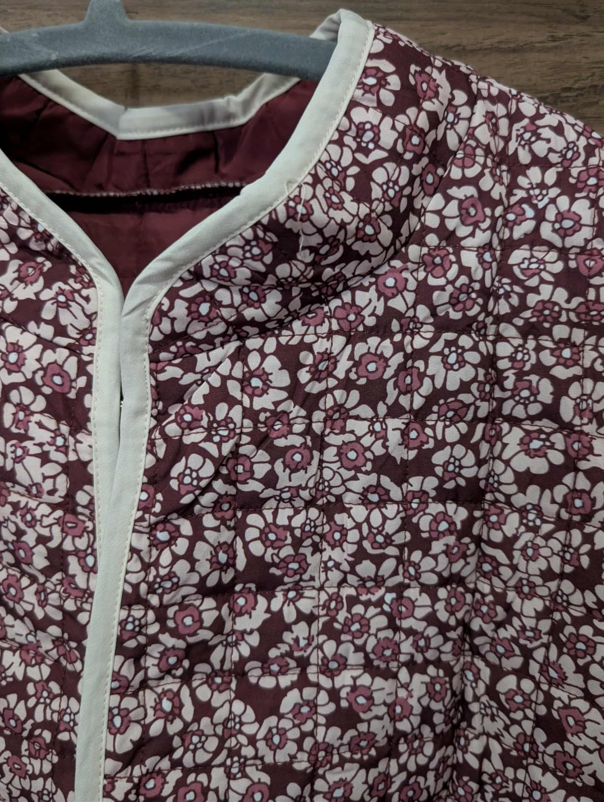 Tankaneo Womens Puffer Vest Ruffle Sleeveless Floral Printed Cropped Quilted Vest Lightweight Pad... | Amazon (US)