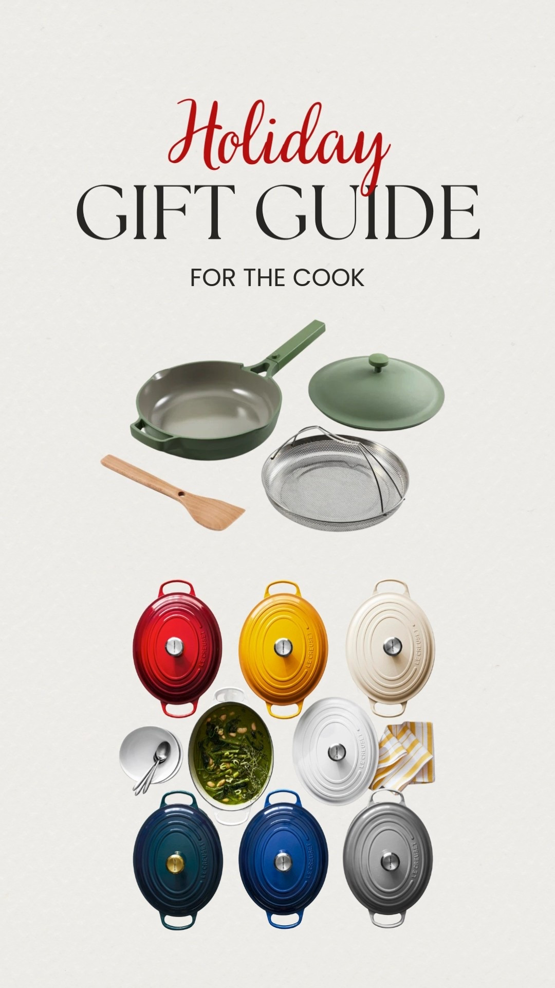 For the home chef who loves both form and function! 

This kitchen and cook gift guide pairs beauty with practicality. These are pieces you’ll actually want to display on your range. 

#LTKHoliday #LTKfoodie #LTKGiftGuide