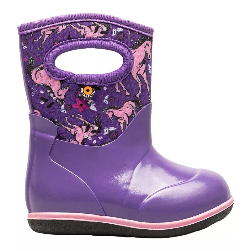 Bogs Kids' Toddler Classic Unicorn Winter Boots, Girls', Waterproof, Snow | Sport Chek