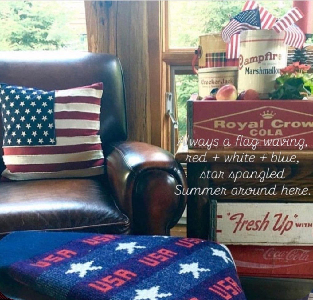 Summer Decorating Americana Cabin| Vintage Crate Decorating| Cabin Decorating

#LTKmomlife #LTKHome #LTKTravel