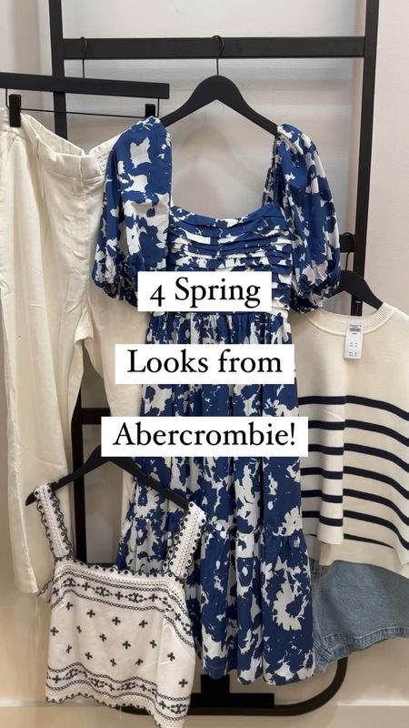 4 super cute looks for Spring all from Abercrombie! Everything runs TTS and everything will be part of the LTK Spring Sale! 

#LTKmidsize #LTKstyletip #LTKSpringSale