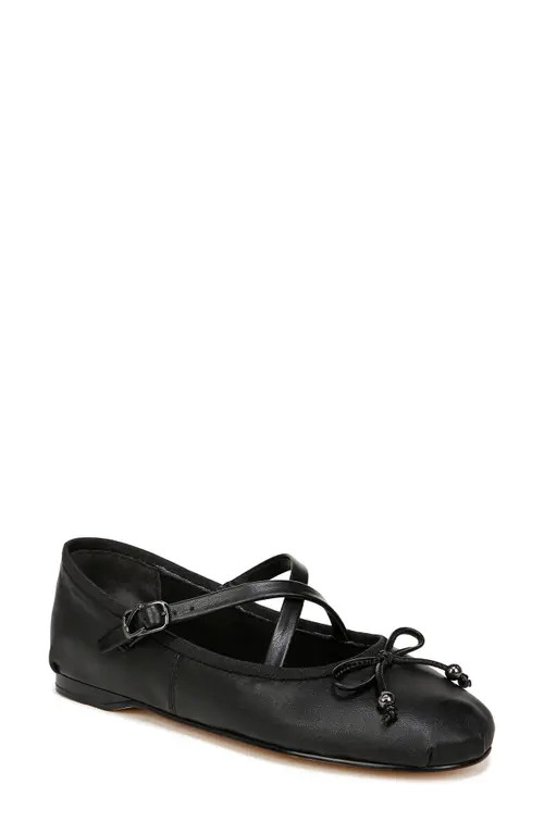Sam Edelman Zuri Ballet Flat in Black at Nordstrom, Size 6 | Nordstrom