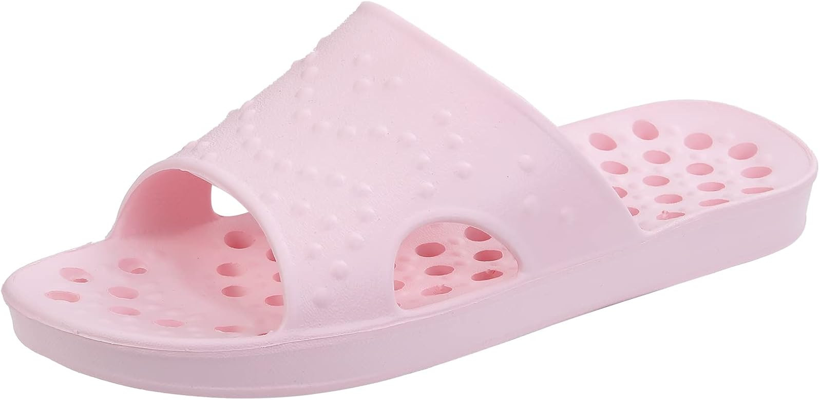 shevalues Shower Shoes for Women Quick Drying Pool Slides Beach Sandals with Drain Holes | Amazon (US)