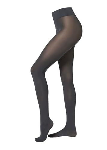 CALZEDONIA Woman's Soft Comfort 50 Denier Microfiber Tights in Grey, Size M | Amazon (US)