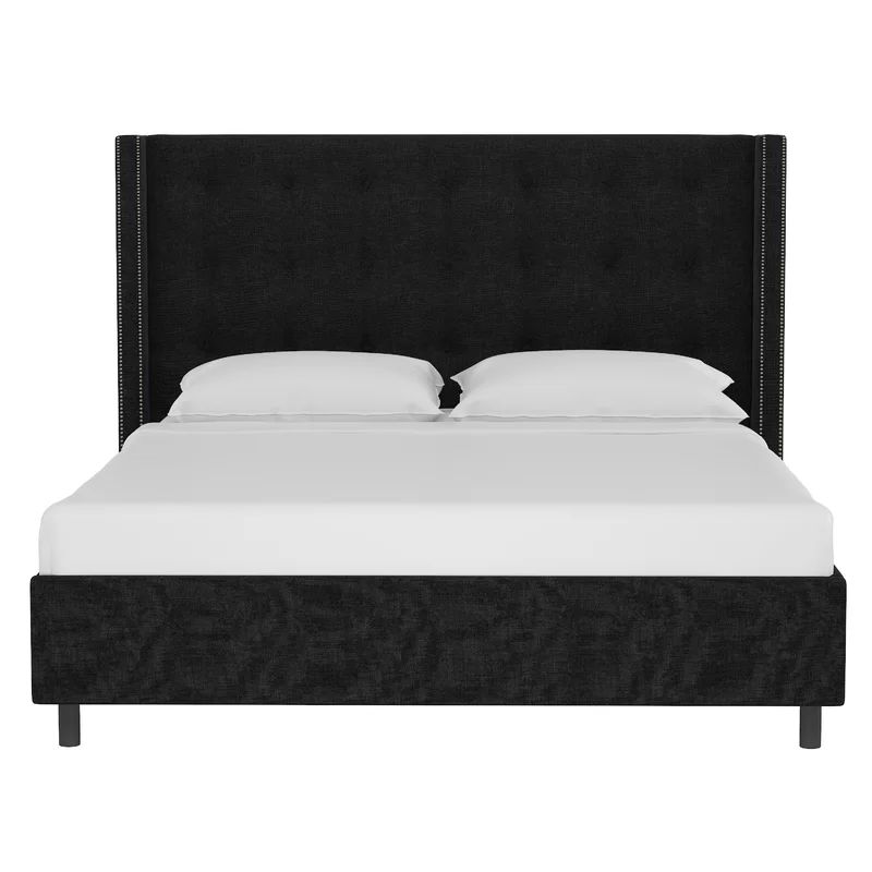 Harrell Tufted Upholstered Low Profile Platform Bed | Wayfair North America