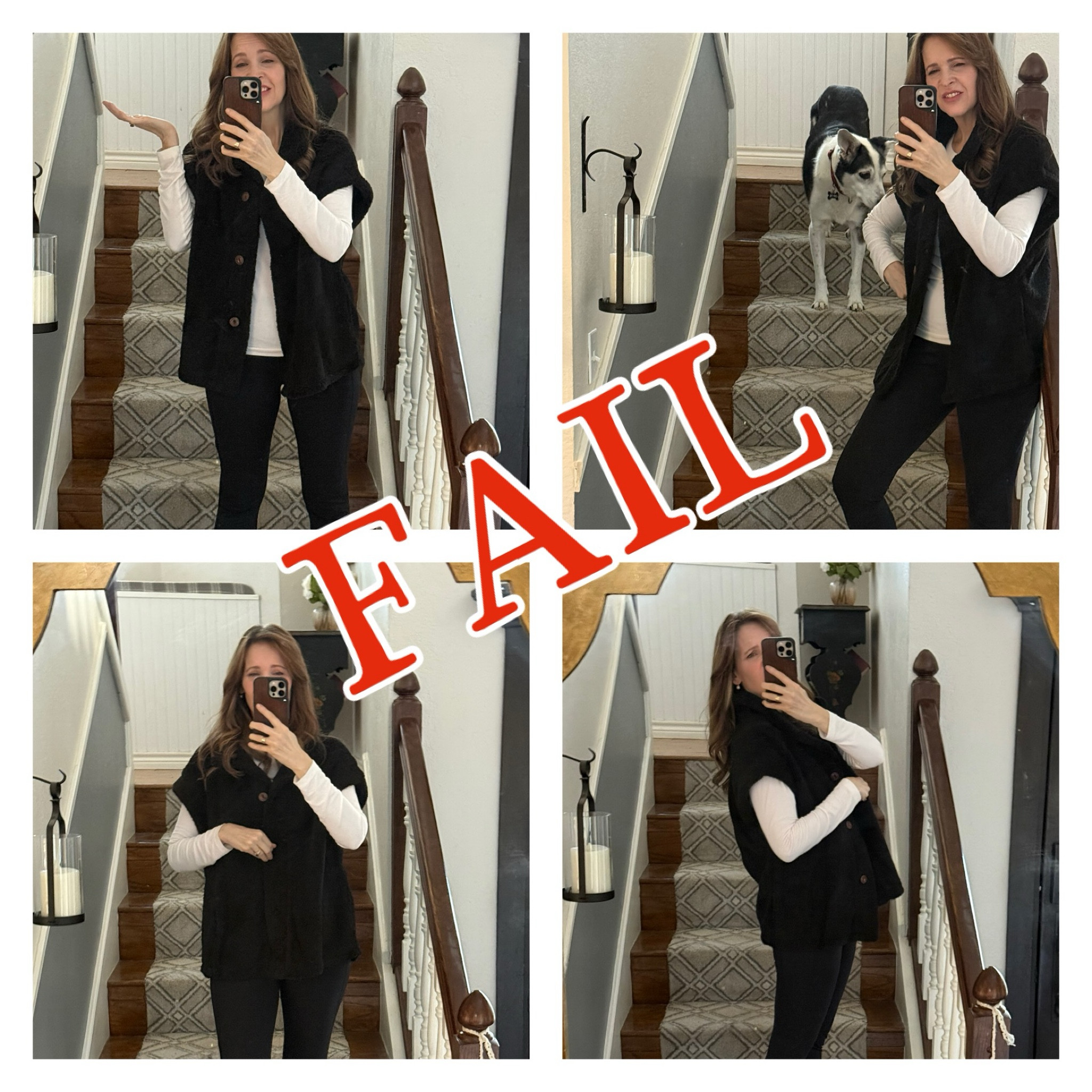 Not every outfit is a win, and honestly, I’m not even sure why this one didn’t work. Join me as I figure out what does! This space is as much my personal outfit diary as it is a place to share what I love. My top priority? Comfort first, style second. This look checked the comfort box, but let’s just say… I felt like a walking rectangle. I’m betting @loverlygrey or @merricksart would have done it better. 
Oh well- Back to back to the drawing board!

#LTKFindsUnder50 #LTKActive #LTKStyleTip