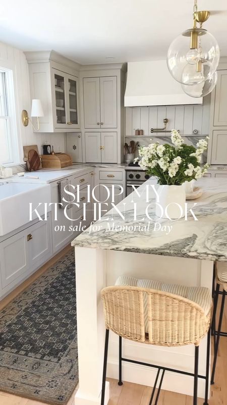 Shop our entire kitchen up to 40% off for Memorial Day✨

✨@perrinandrowe unlacquered brass faucet and pot filler, @rejuvenation linen sconces, @mymitzi globe pendants, @mcgeeandco vintage look rug, @shawsofdarwenuk farmhouse apron sink and everything pictured linked in my LTK though the link in bio✨

Follow @pennyandpearldesign for more interior design and home style☁️



#LTKhome #LTKstyletip #LTKsalealert