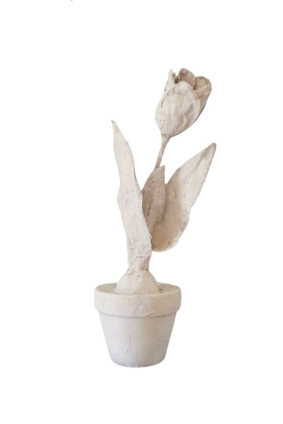 Grand Papier-Mâché Potted Tulip iv | Nicola Bathie Jewelry
