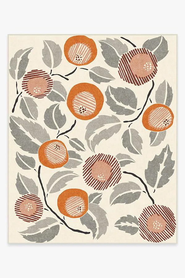 Hana Tiger Orange Rug | Ruggable