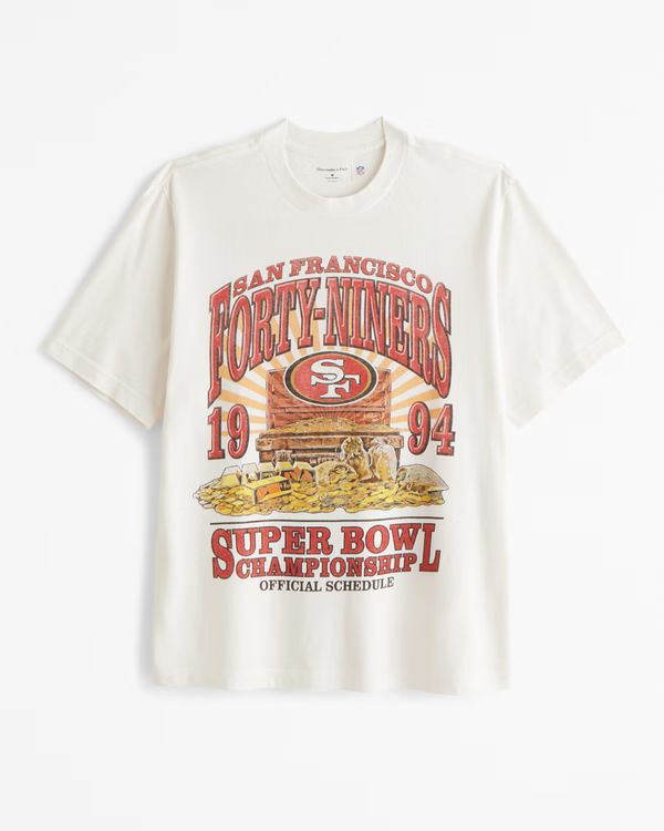 NFL San Francisco 49ers Vintage-Inspired Graphic Tee | NFL NFL | Abercrombie.com | Abercrombie & Fitch (US)