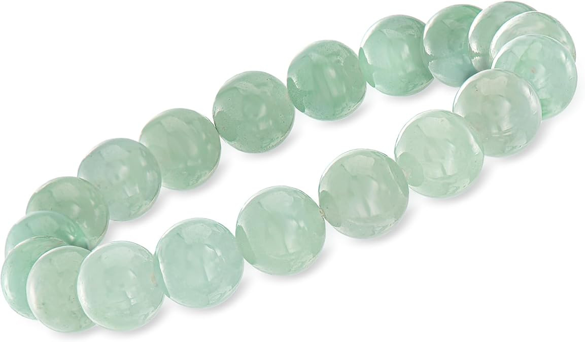 Ross-Simons 10mm Jade Bead Stretch Bracelet | Amazon (US)