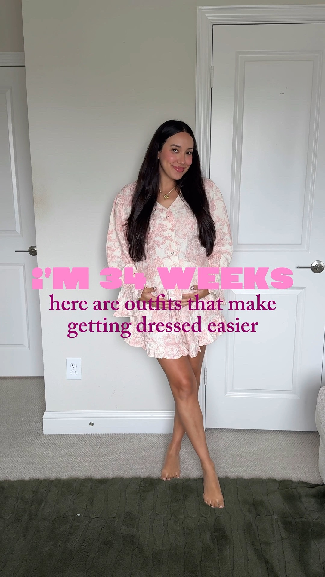 Bump friendly dresses, bump friendly outfits, wearing a small in all at 34 weeks pregnant

#LTKBump #LTKSaleAlert #LTKgrwm