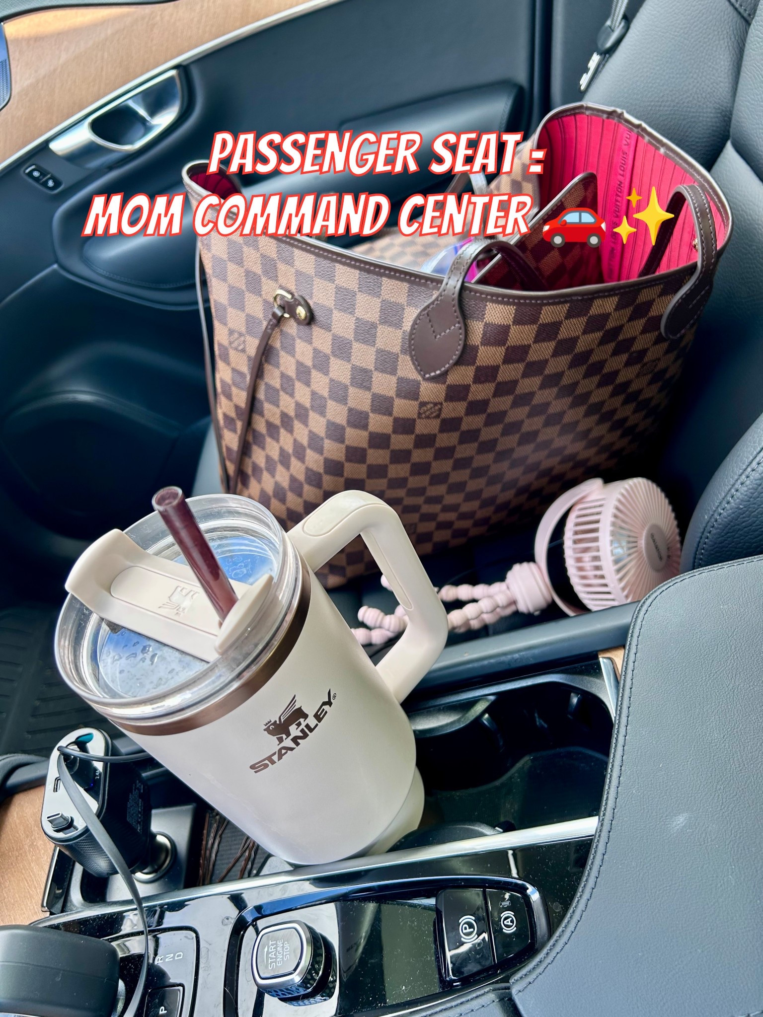 From my Louis Neverfull to my Stanley, everything’s within reach and ready to roll. Organizer insert keeps it tidy, car charger keeps everything powered — from my iPhone to my stroller fan — because mom life doesn’t happen without a little prep. 

#LTKKids #LTKItBag #LTKActive