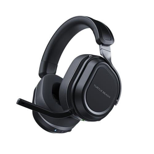 Turtle Beach Stealth 700 Gen 3 Wireless Multiplatform Amplified Gaming Headset for PC, PS5, PS4, Mobile – 24-bit Audio, 60mm Drivers, High-Bandwidth Microphone, Bluetooth, 80-Hr Battery – Black | Amazon (US)