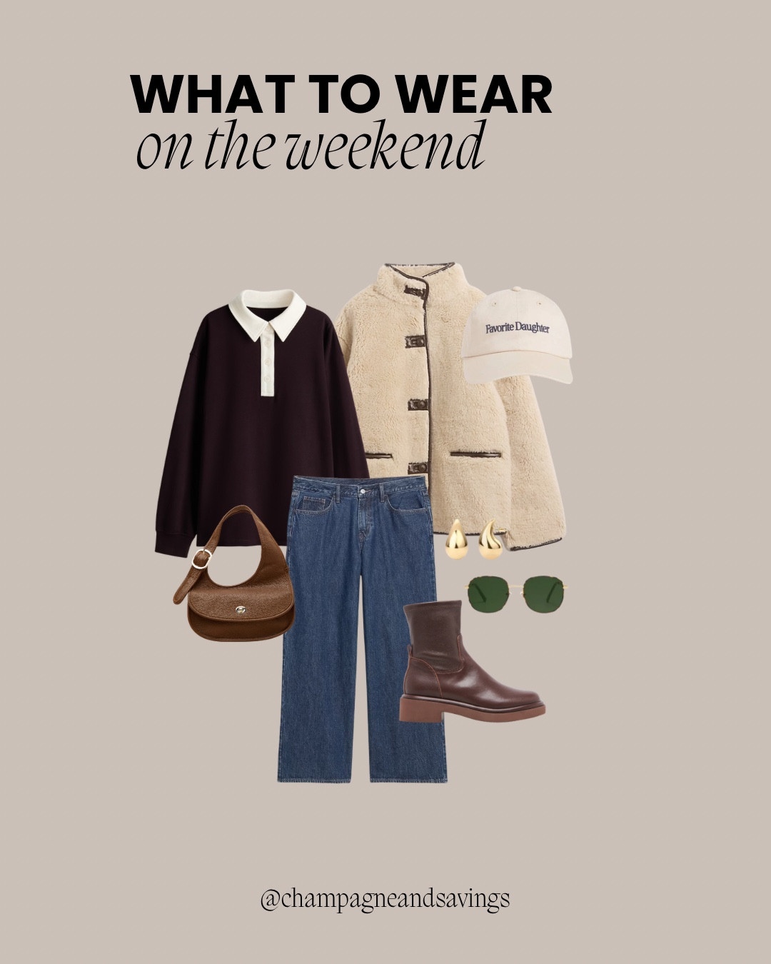 What to wear February: weekend casual outfit

#LTKdayinmylife #LTKootd