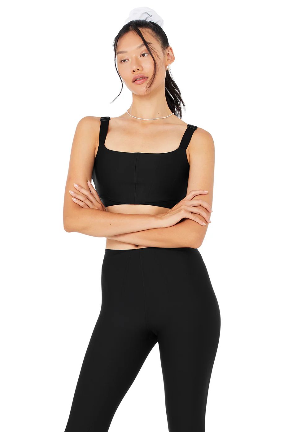 Airlift Corset Bra in Black, Size: Large | Alo YogaÂ® | Alo Yoga