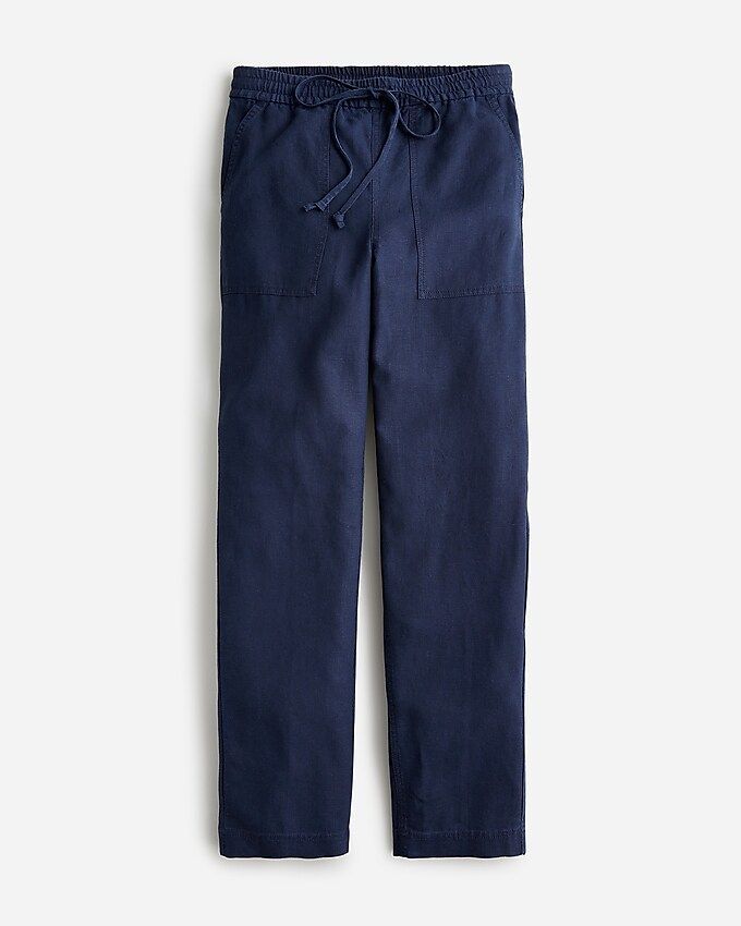 New seaside pant in linen blend | J.Crew US