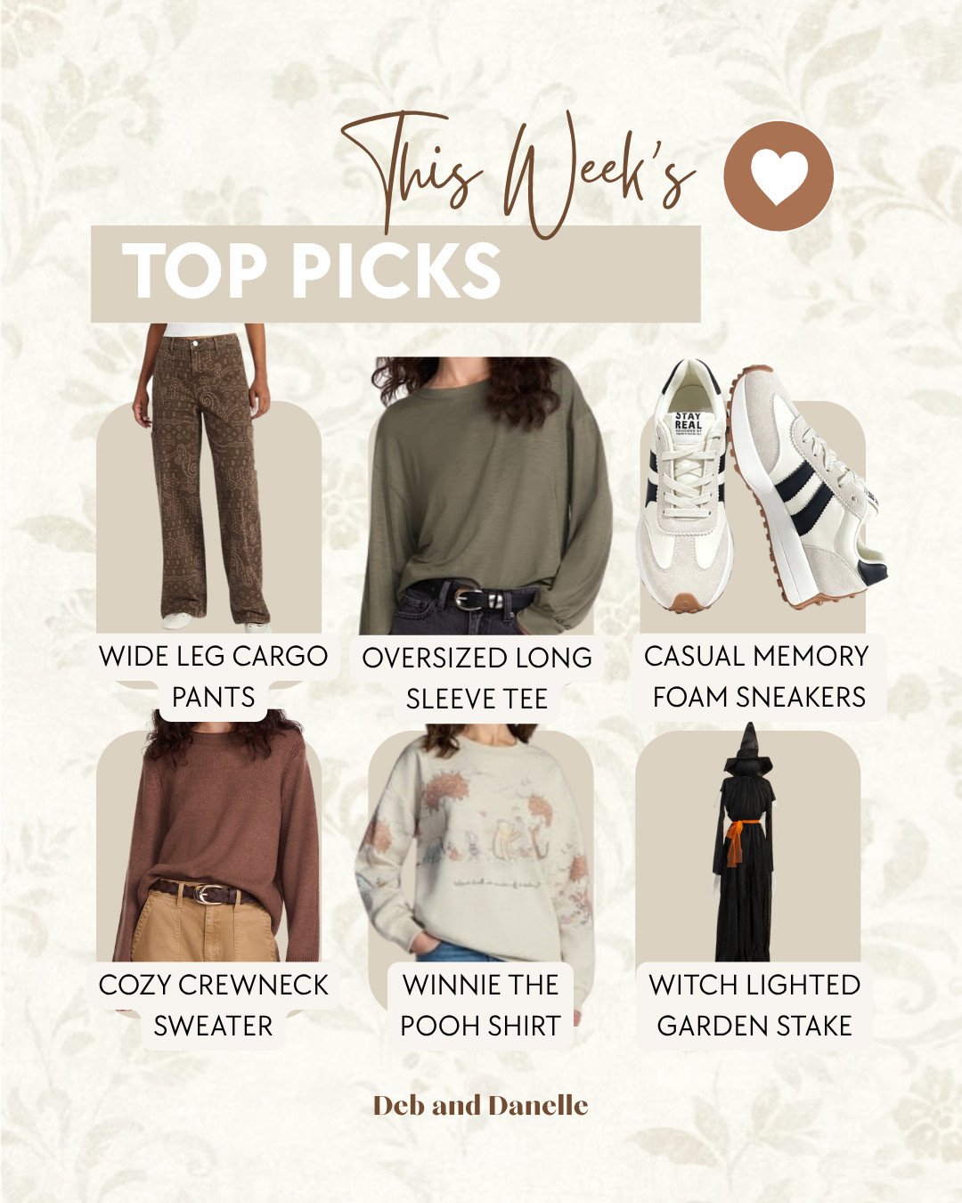 Our most loved items of the week include some amazing Fall fashion finds from Walmart as well as the lighted witch garden stake that we have in our outdoor home decor.  

 #LTKSeasonal #LTKHome #LTKMidsize