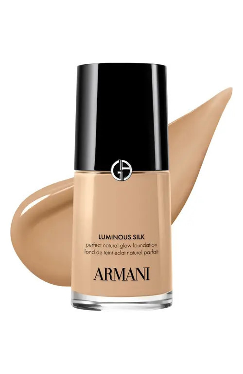 ARMANI beauty Luminous Silk Natural Glow Blurring Foundation with 24-Hour Wear in 5.9 Medium Neutral Pink at Nordstrom, Size 1 Oz | Nordstrom