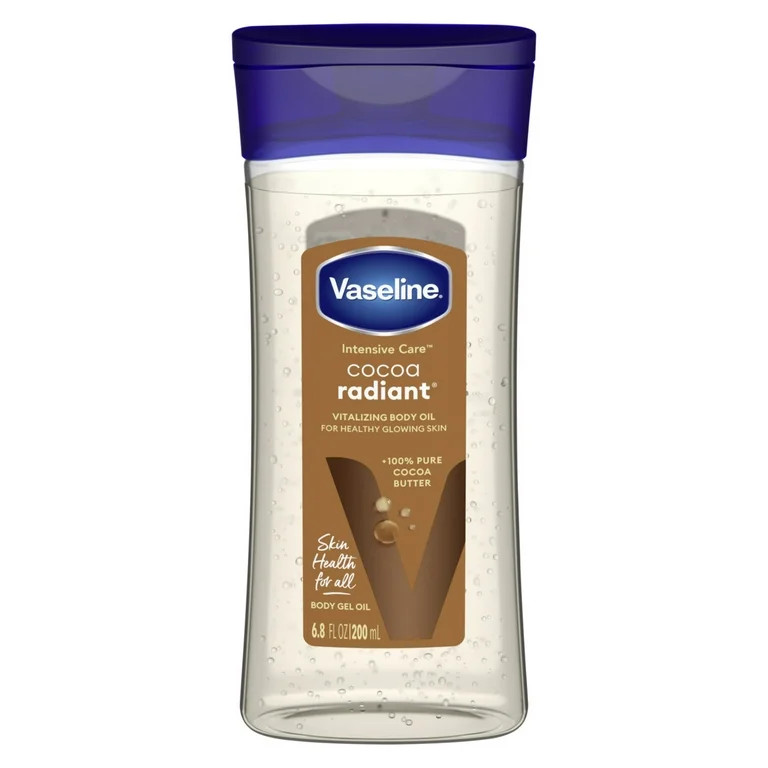 Vaseline Intensive Care Cocoa Radiant Body Gel Oil for Glowing Skin, 6.8 oz | Walmart (US)