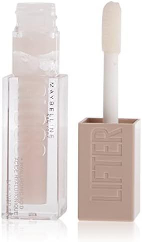 Maybelline Lip Lifter Hydrating Lip Gloss with Hyaluronic Acid, Ice, 0.18 Ounce | Amazon (US)