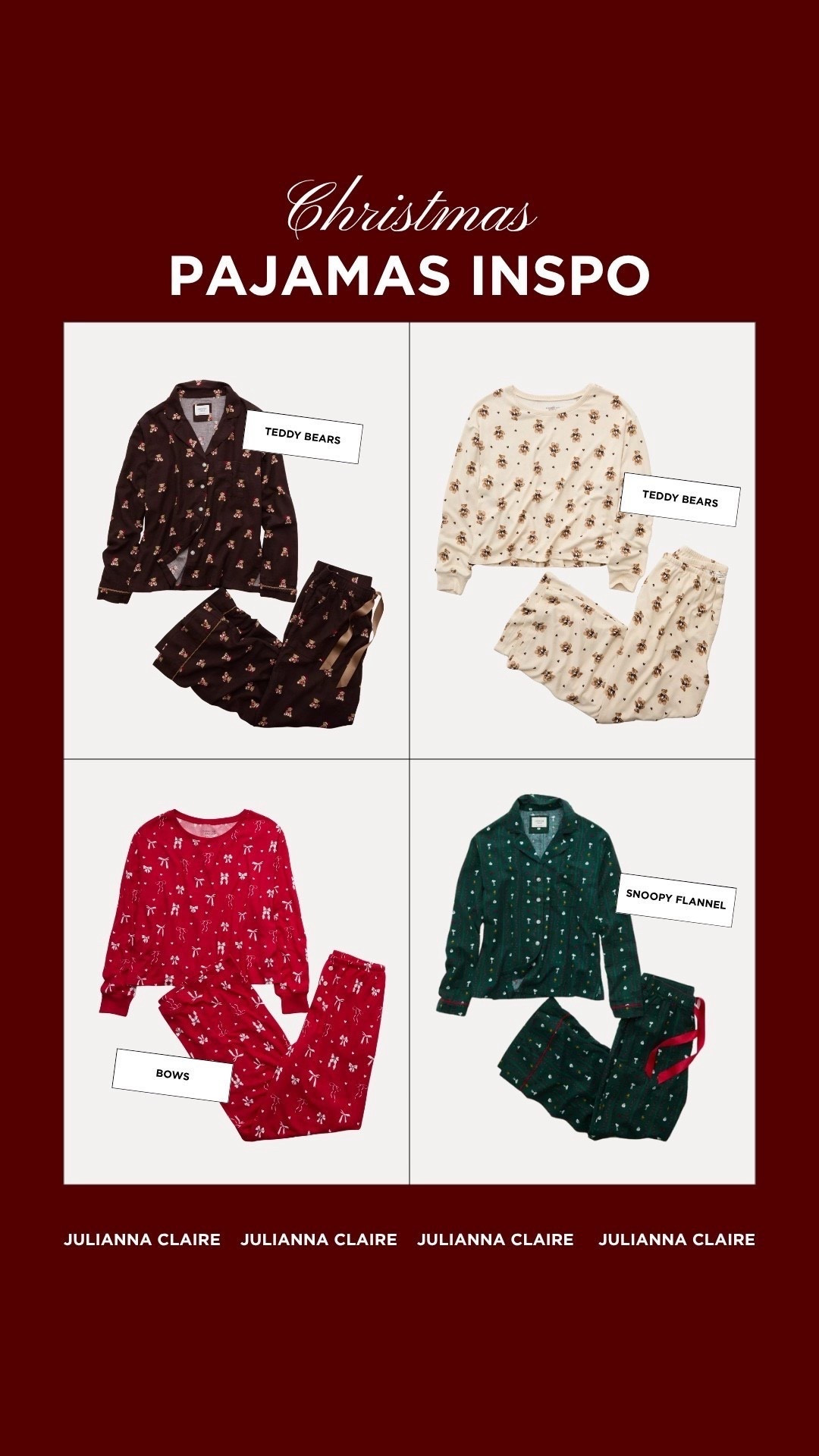 Cozy Christmas inspired pajamas! 

#LTKootd #LTKHoliday