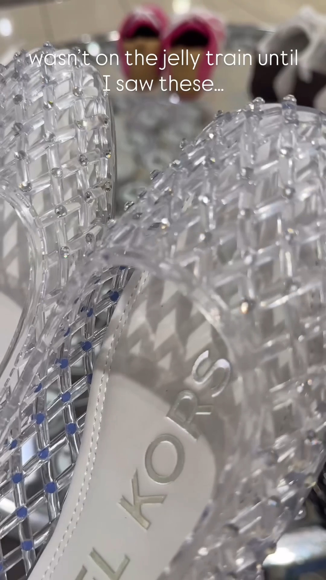 Jellies are back. And they have rhinestones