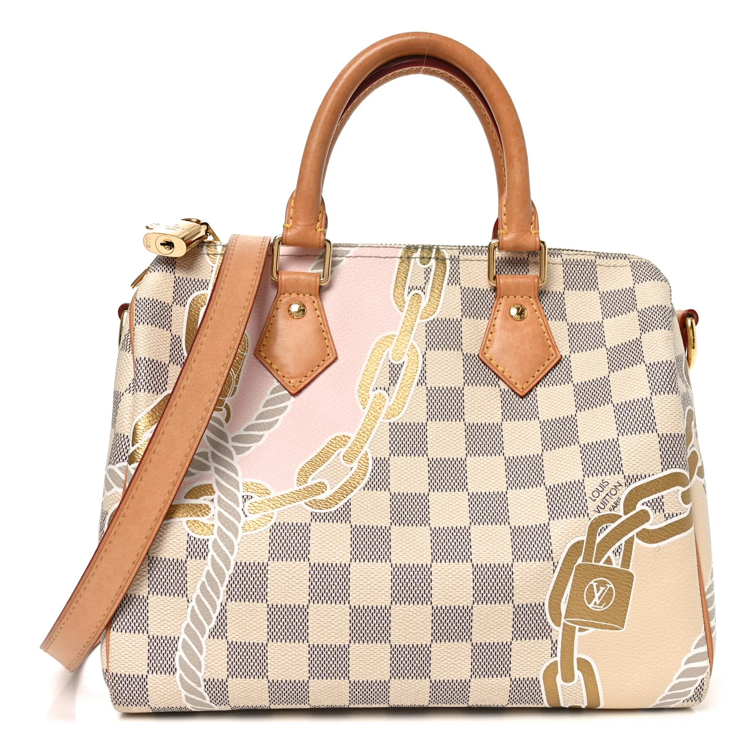 Damier Azur Nautical Speedy Bandouliere 25 | FASHIONPHILE (US)