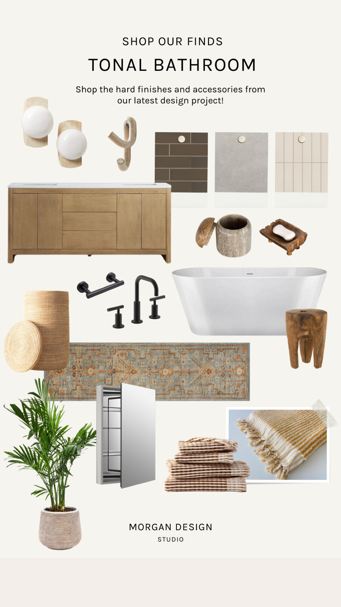 Shop the hard finishes and accessories from our latest primary bathroom design! 

#LTKFindsUnder100 #LTKSaleAlert #LTKHome