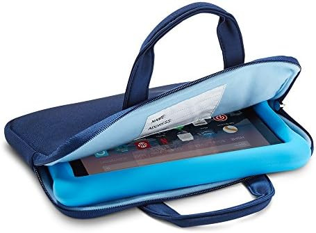 NuPro Zipper Sleeve for all versions of Fire Kids Edition 7" or 8" Tablets, Blue | Amazon (US)