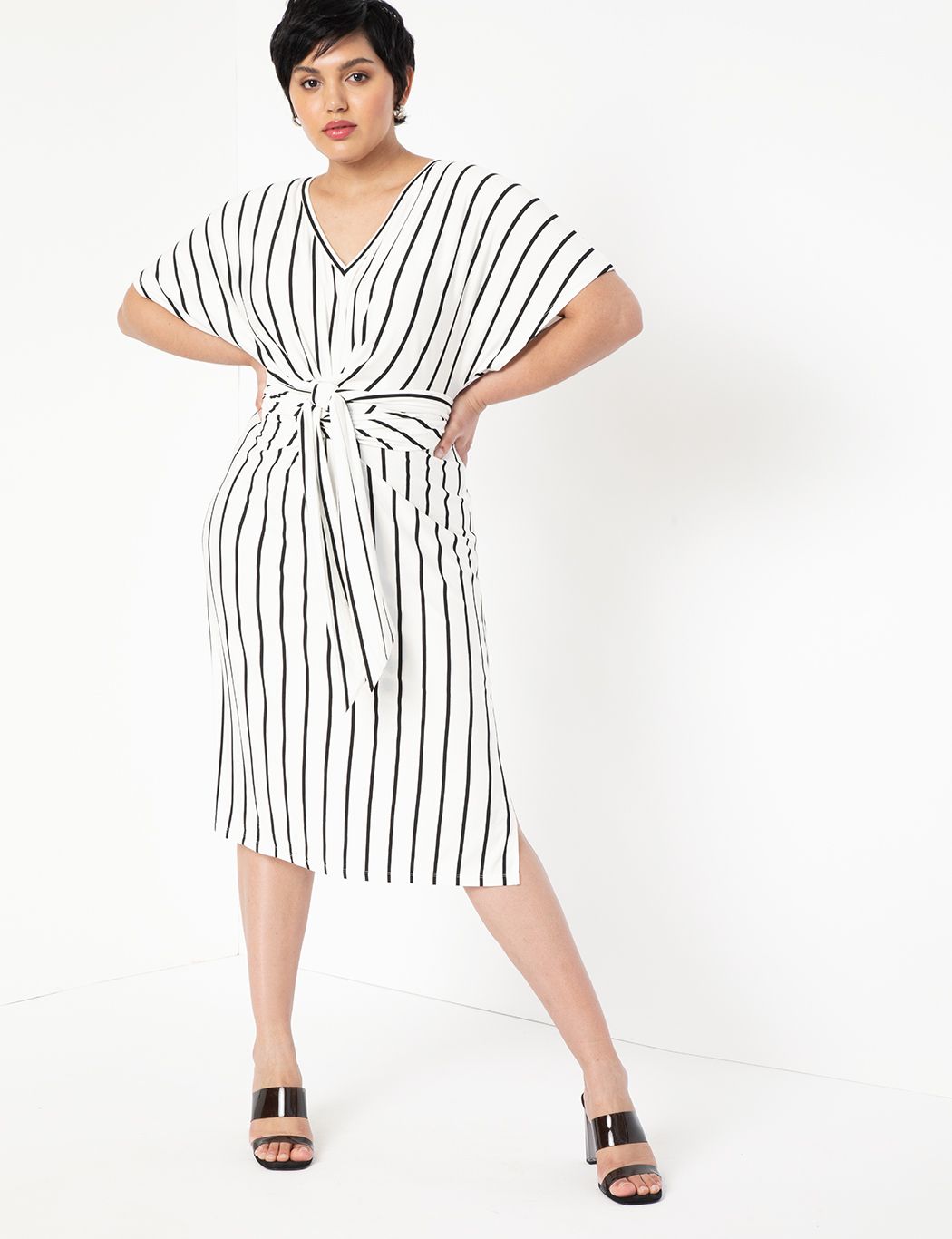 Wrap Around Dress | Women's Plus Size Dresses | ELOQUII | Eloquii