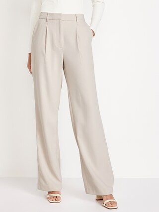 Extra High-Waisted Taylor Wide-Leg Trouser Pants | Old Navy | Old Navy (US)