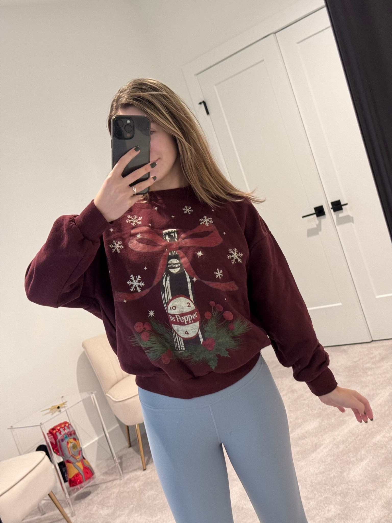 Dr pepper sweatshirt 

#LTKHoliday #LTKSeasonal #LTKGiftGuide