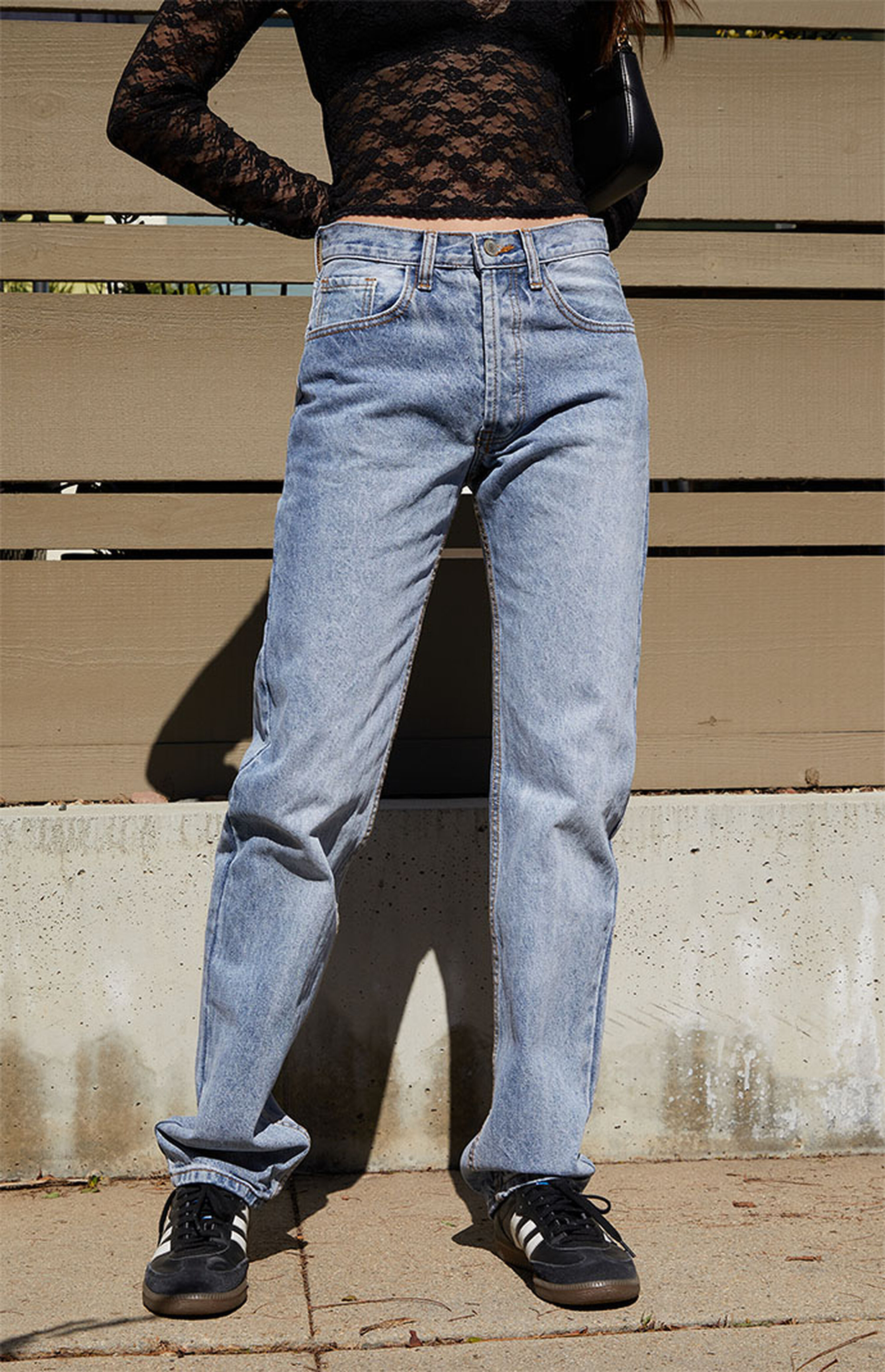 John Galt Light Blue Addison Jeans | PacSun | PacSun